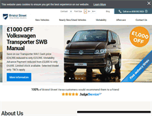 Tablet Screenshot of bristolstreetversa.com